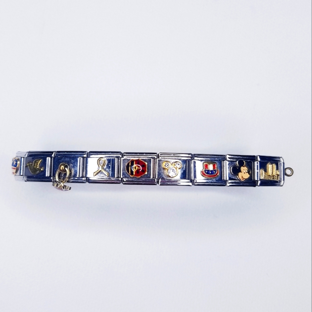 Silver Charm Bracelet